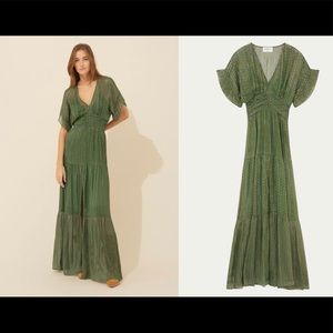 Wanda Dress in green.